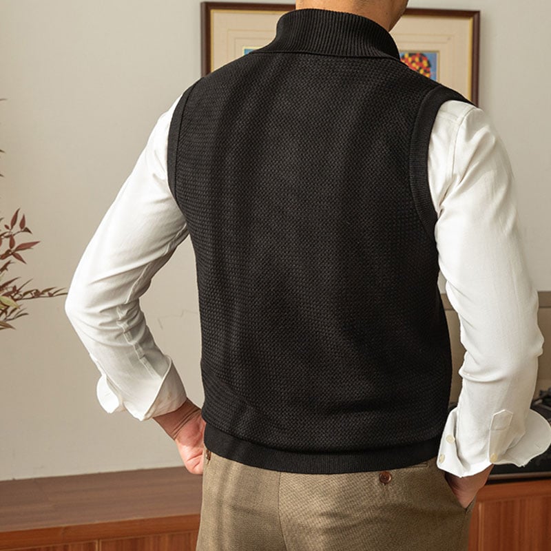 aldorian™-Men's casual collar knit vest (Buy 2 Free Shipping)