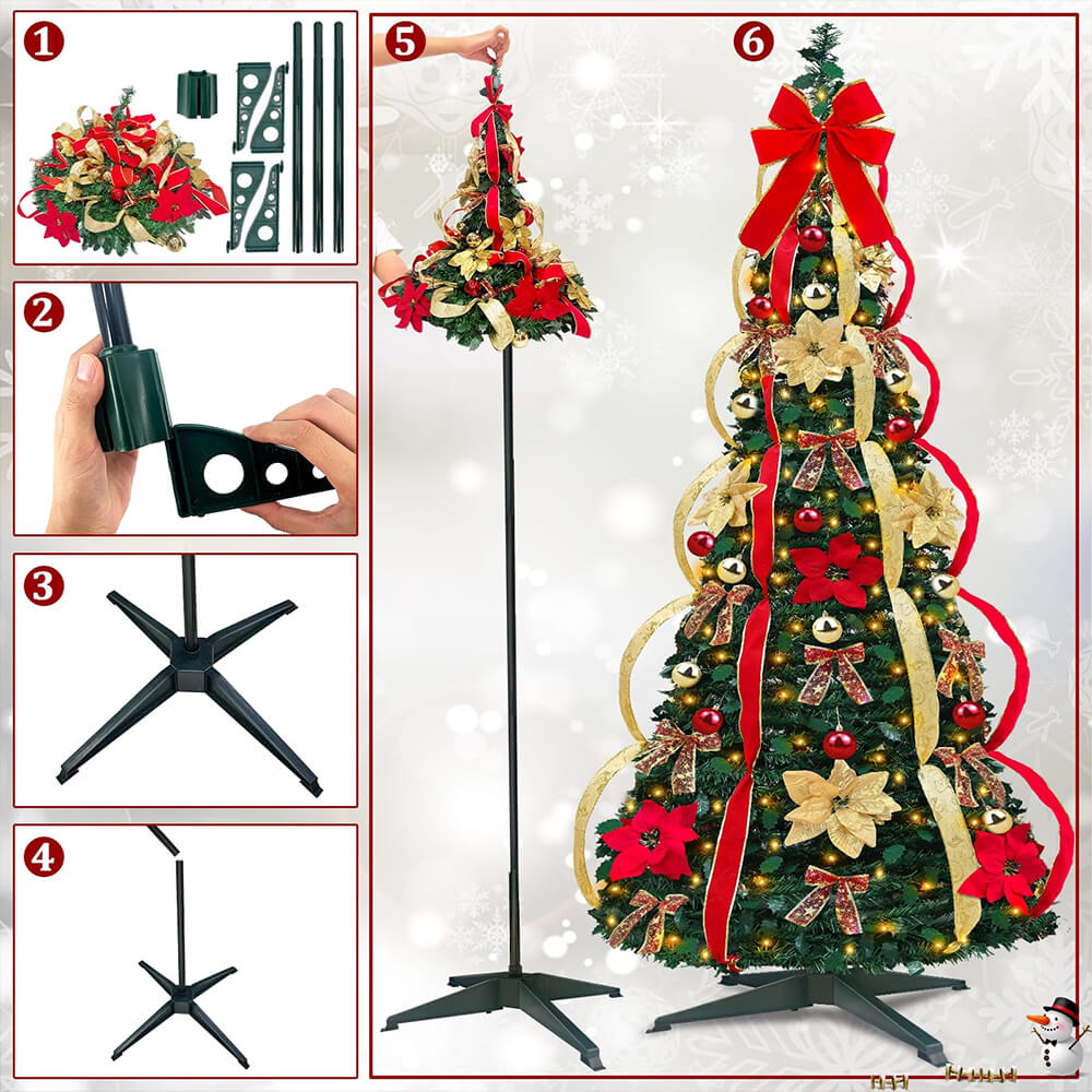 aldorian™-Folding Christmas Tree Decoration(Free Shipping)