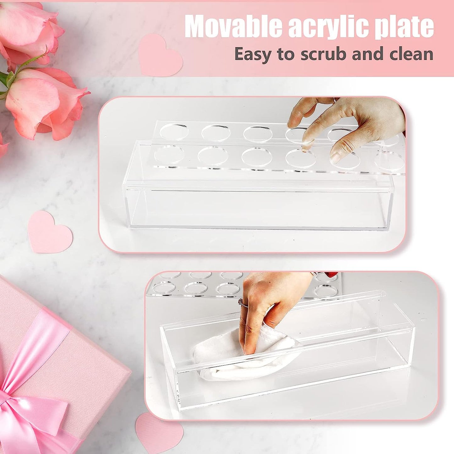aldorian™-💓Mother's Day Gift 💓- Clear Acrylic Flower Vase