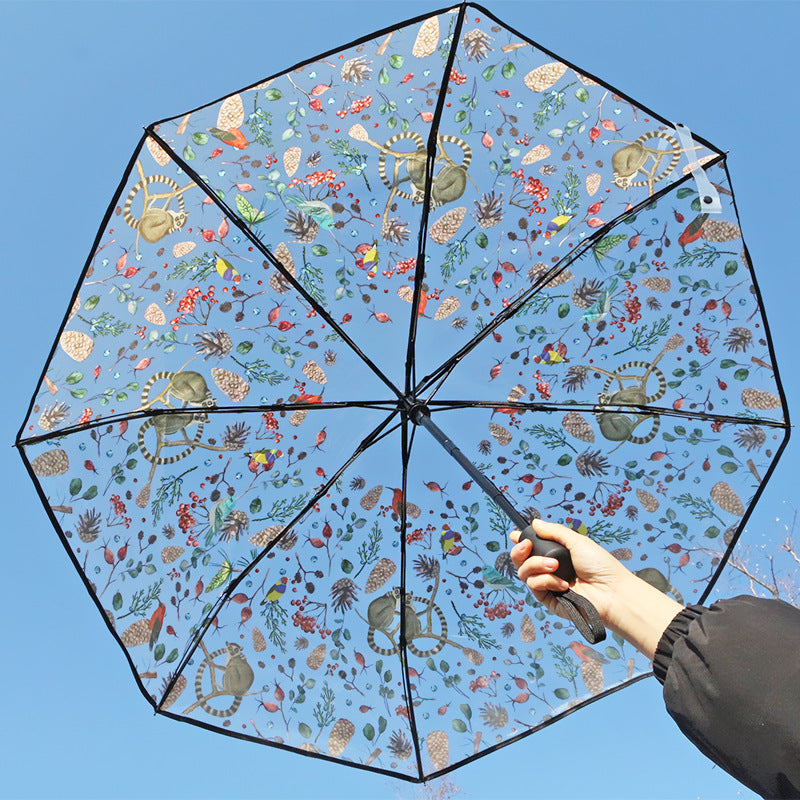 aldorian™-🔥Vintage Stained Glass Automatic Umbrella