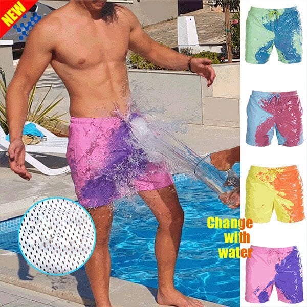aldorian™-Men's Color Changing Swim Trunks🏊♂⏰BUY 2 FREE SHIPPING