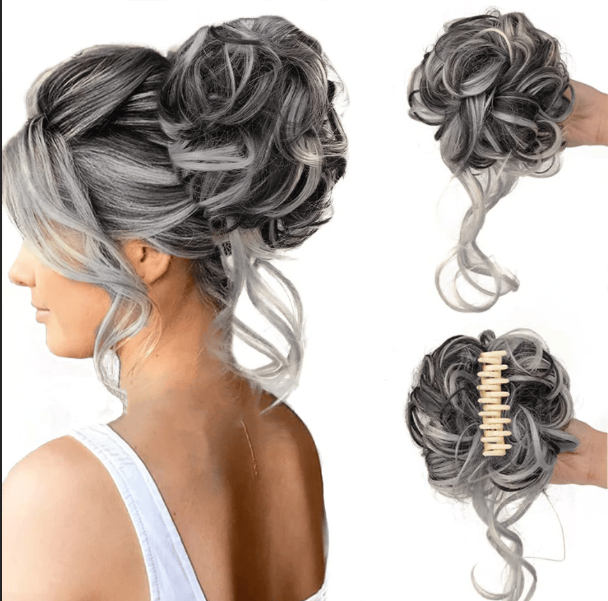 aldorian™-🔥🔥Curly Bun Hair Claw Clips