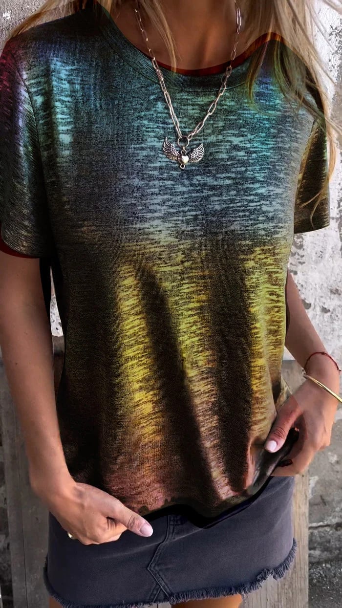 aldorian™-Gold Foil Short-sleeved T-shirt (Buy 2 Free Shipping)