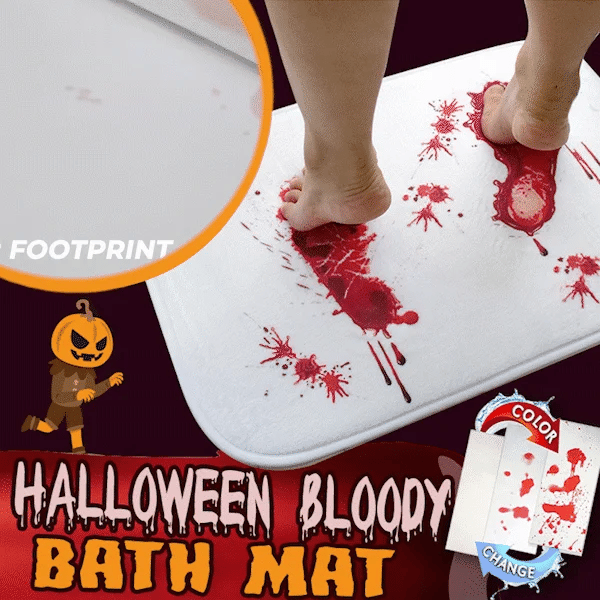 aldorian™-🎉Halloween🎉 Bloody Color Changing Bath Mat