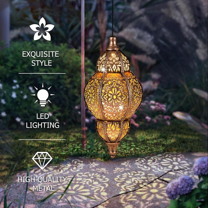 Hanging Solar Lantern Outdoor Decoration