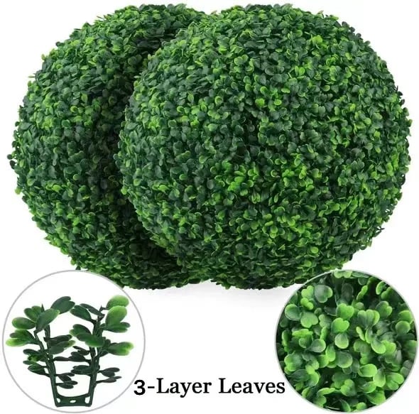 Artificial Plant Topiary Ball🌳🌼