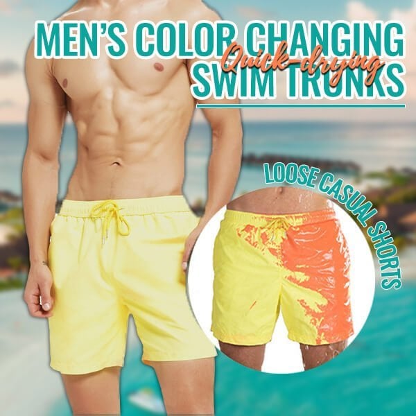 aldorian™-Men's Color Changing Swim Trunks🏊♂⏰BUY 2 FREE SHIPPING