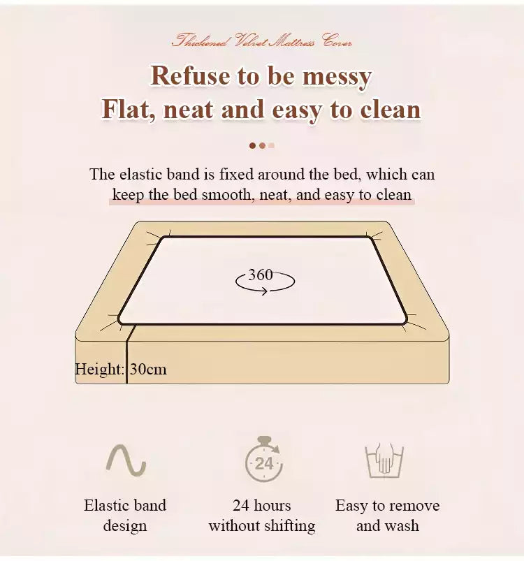 aldorian™-Taffeta Sheets Winter Plus Winter Protective Cover Thickening