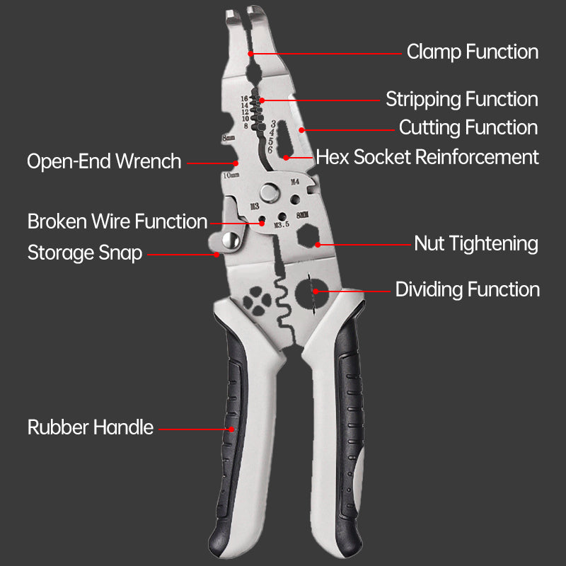aldorian™-Multi-function Wire Stripper - Electrician's Tool