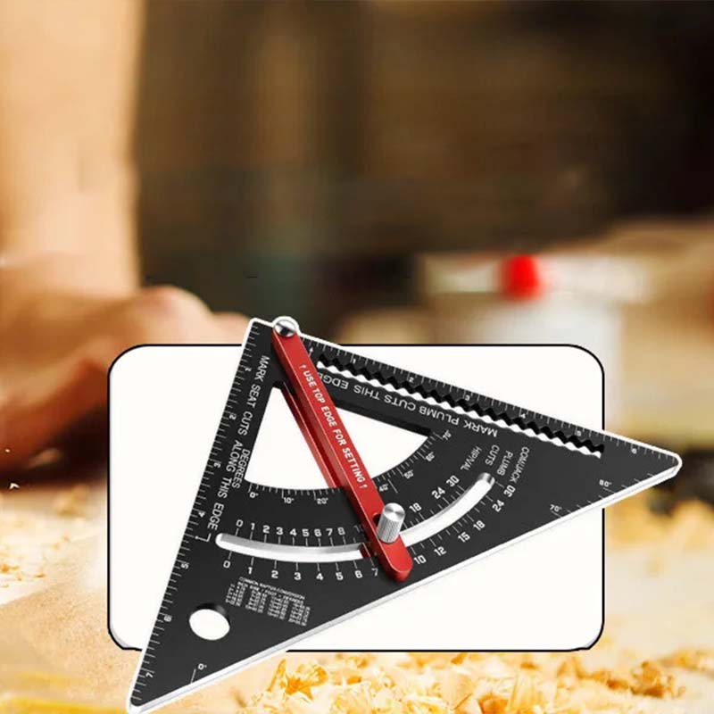 aldorian™-7inch Aluminum Alloy Rafter Square for Carpenter