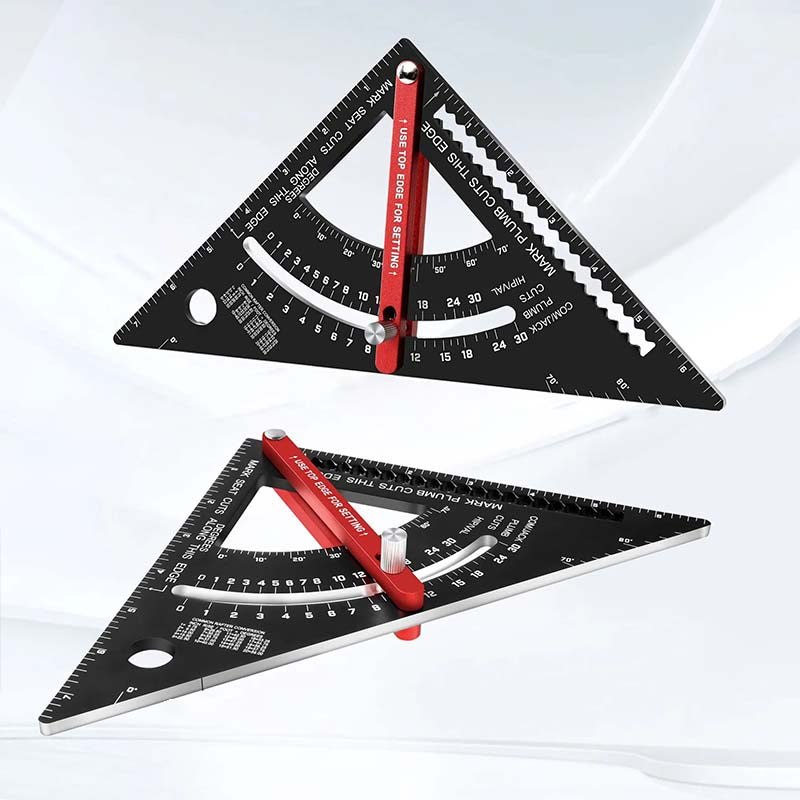 aldorian™-7inch Aluminum Alloy Rafter Square for Carpenter