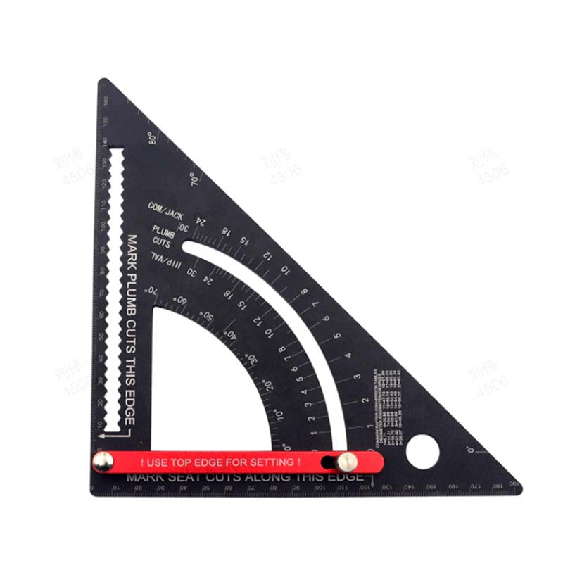 aldorian™-7inch Aluminum Alloy Rafter Square for Carpenter