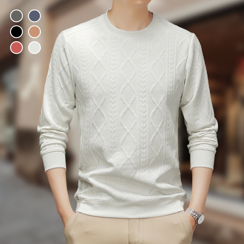 aldorian™-Men's Comfortable Loose Fit Round Neck Top