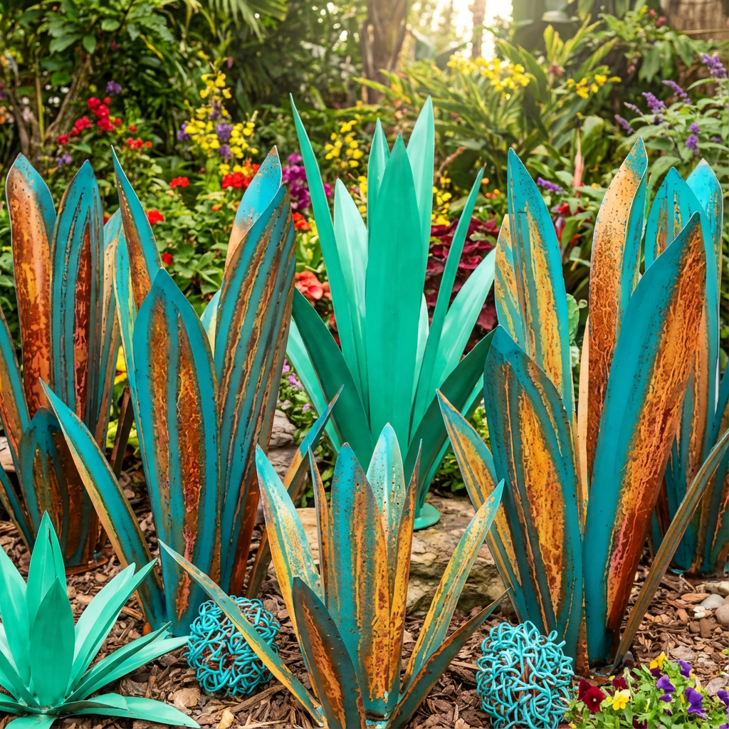 🌵Waterproof Solar Garden LED Agave Light - Garden Art That Never Fades