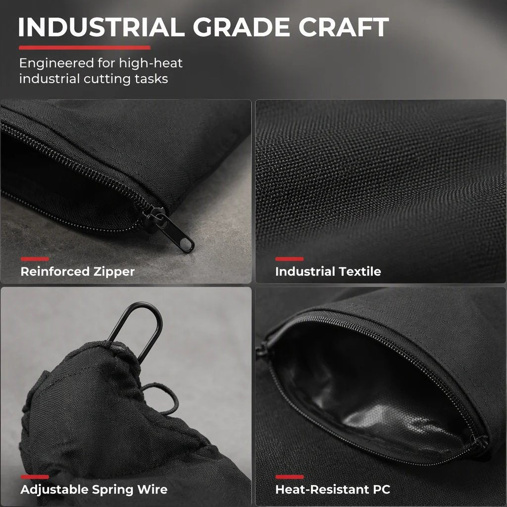 ⏳Time-Limited Special⏰Dust Collection Bag with Steel Wire Clamp for 10 Inch 255 Aluminum and Miter Saw