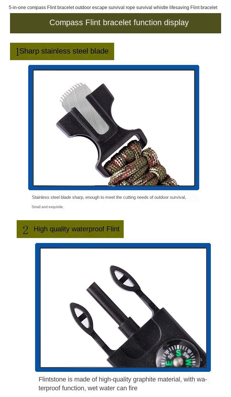 aldorian™-Multifunctional 5 in 1 Multifunctional Outdoor Parachute  Rope
