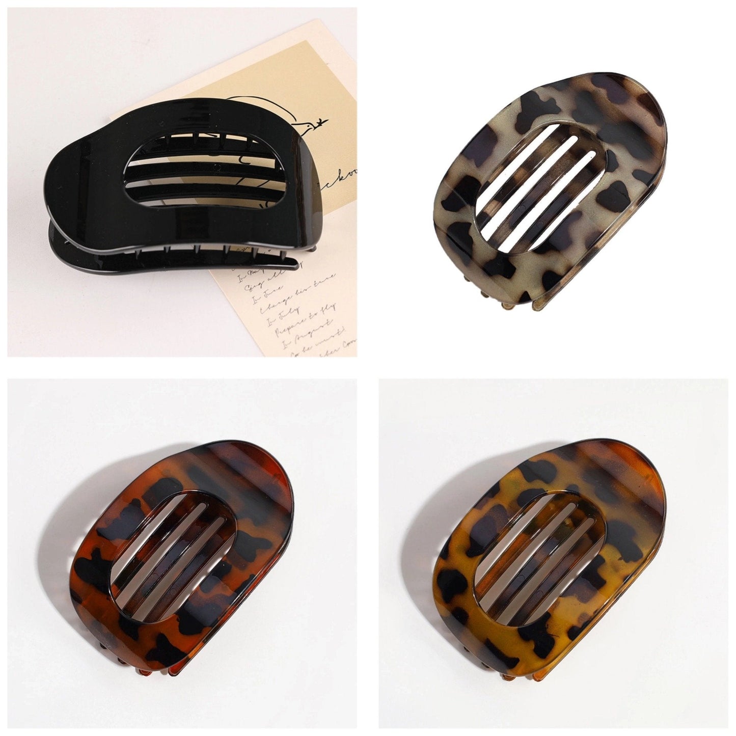 🔥Solid Color Hair Clip