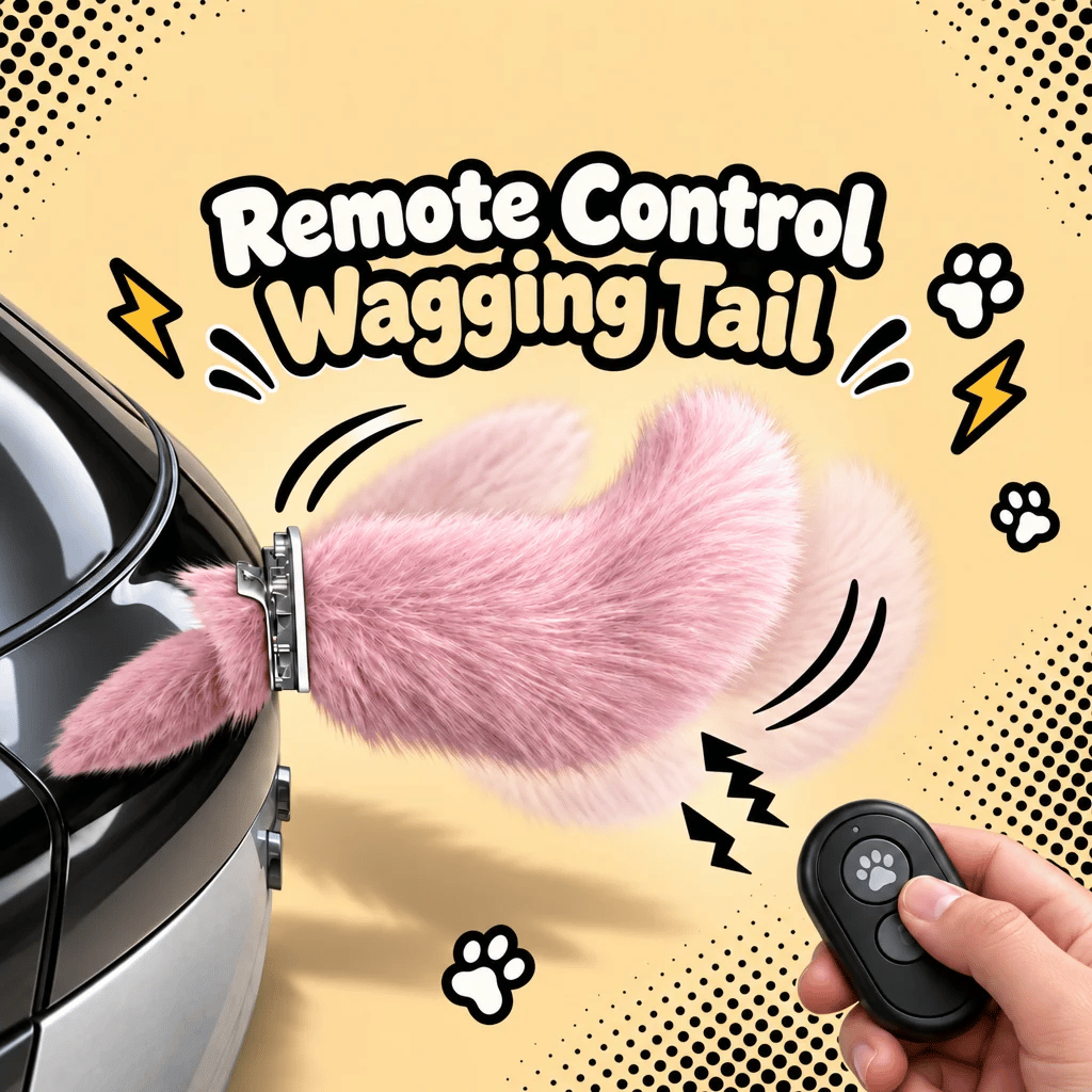 🍑 Make Your Ride Shake That Booty! 😂 Remote Control Wagging Tail
