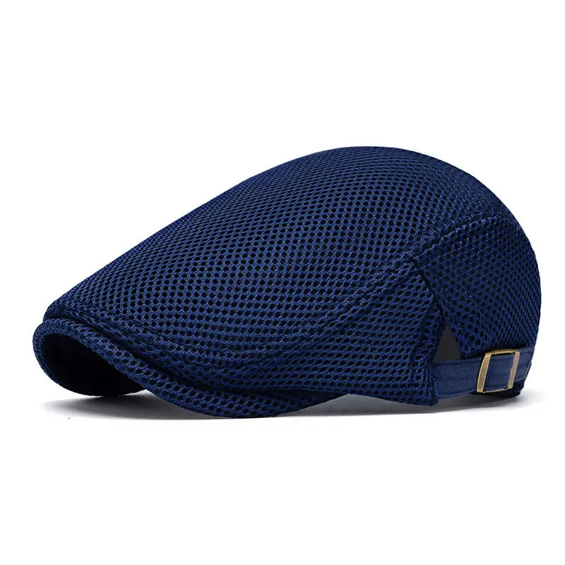 Breathable Mesh Flat Cap