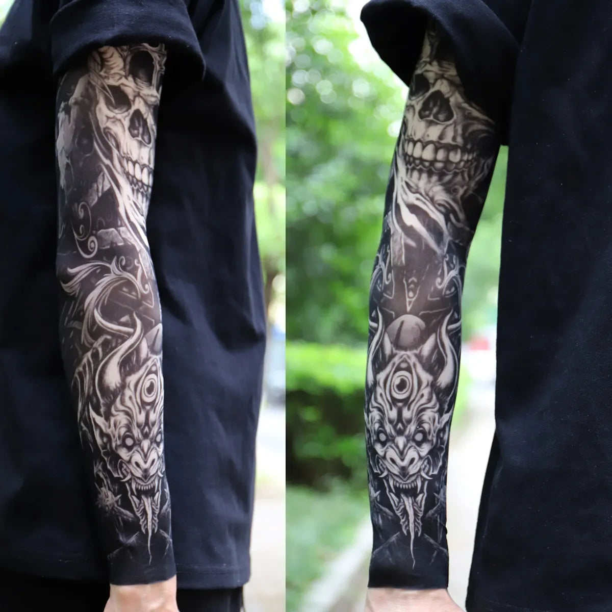 ⚜️Men's Ultra-Realistic Tattoo-Style Sun Protection Sleeves -Tattoo-Friendly