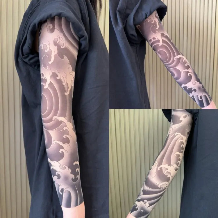 ⚜️Men's Ultra-Realistic Tattoo-Style Sun Protection Sleeves -Tattoo-Friendly