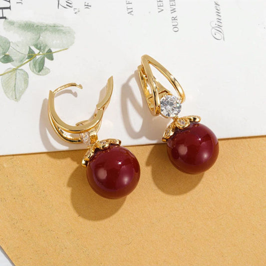 aldorian™-✨Sparkly Huggie Dangle Earrings for Women