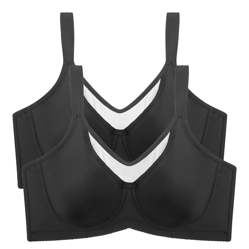 💐Women's Elegant Sheer Full Coverage Plus Size Bra