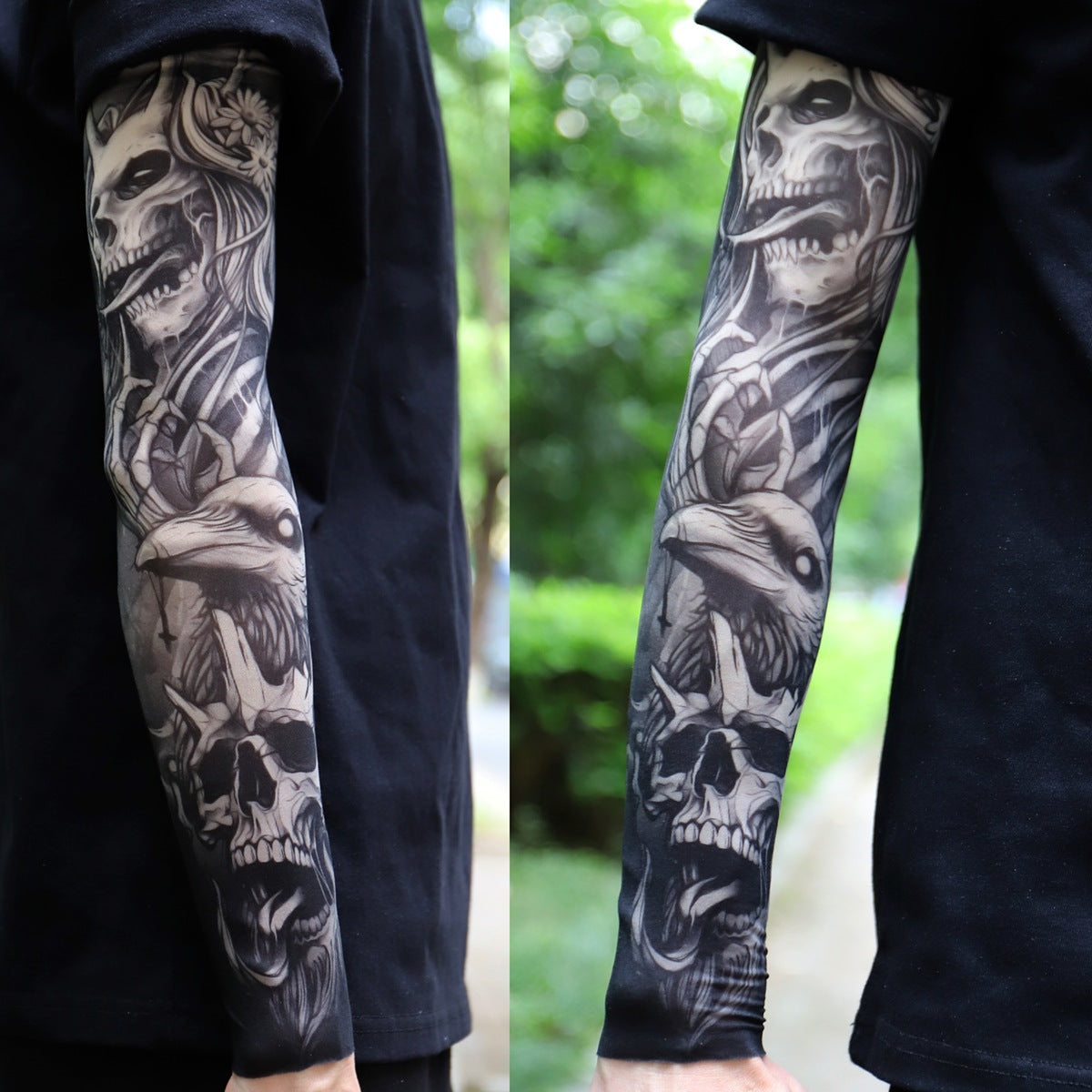 ⚜️Men's Ultra-Realistic Tattoo-Style Sun Protection Sleeves -Tattoo-Friendly