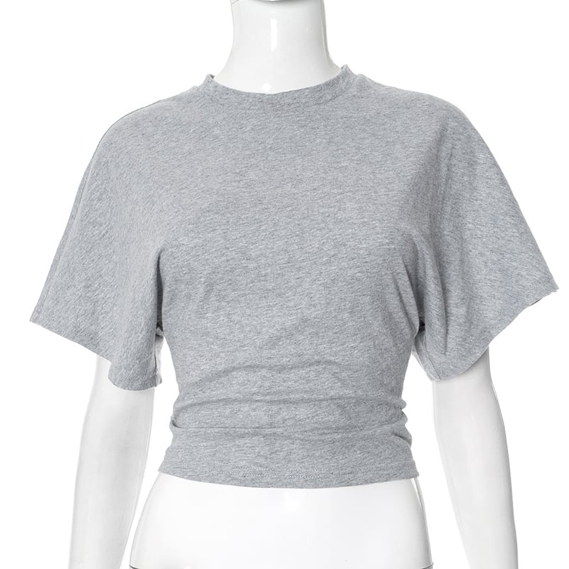 📢2025 New Products👕Women's Solid Color Round Neck Tee