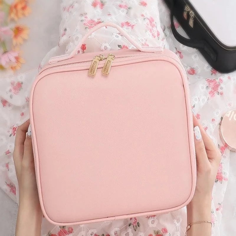 aldorian™-💝Makeup bag with LED Mirror