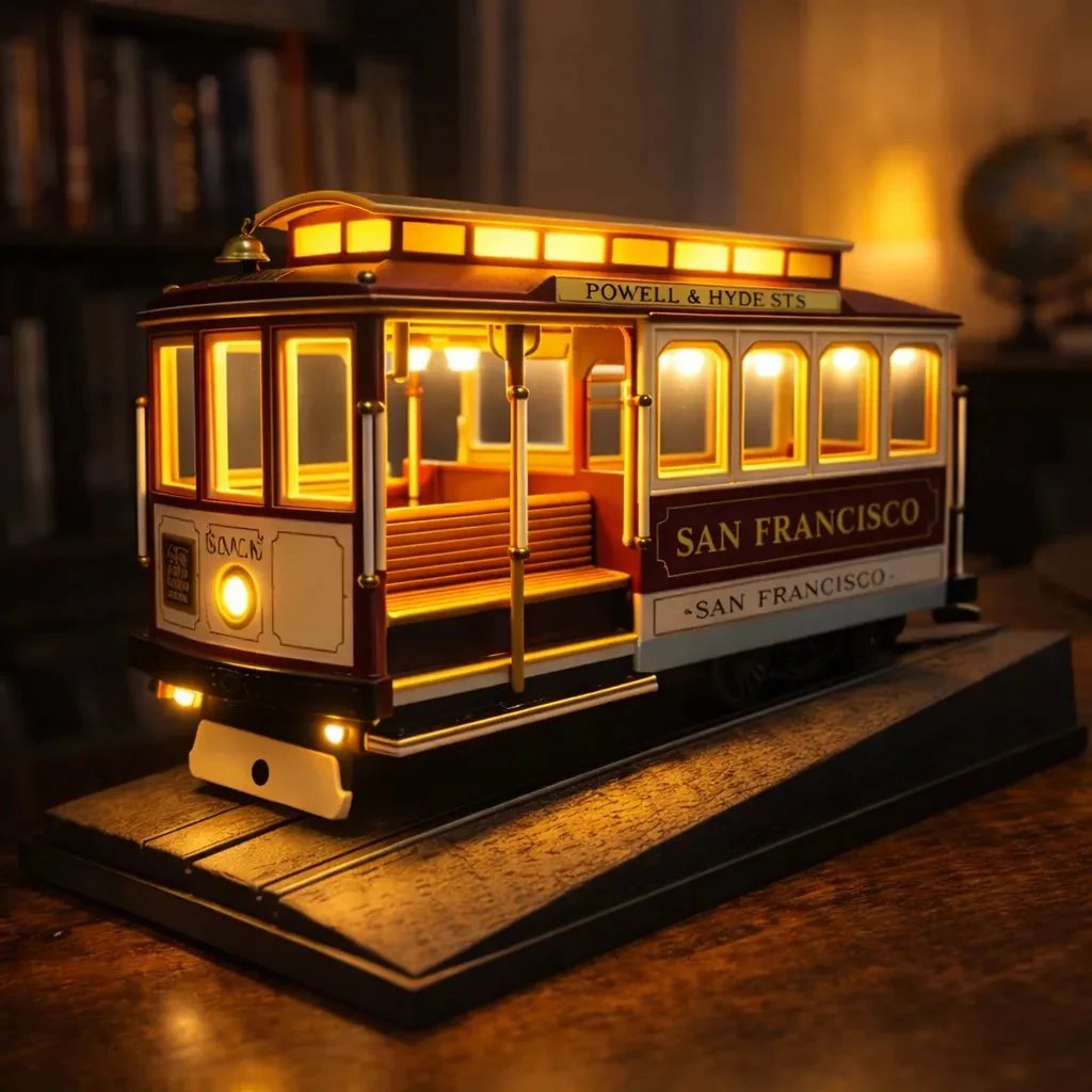 🔥Hot Sale 49% OFF - 🚋 San Francisco Cable Car Lamp