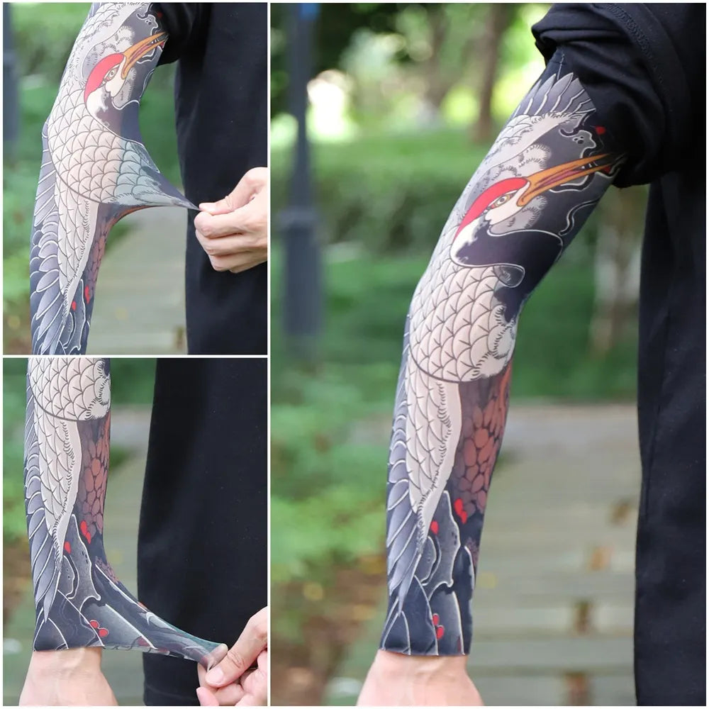 ⚜️Men's Ultra-Realistic Tattoo-Style Sun Protection Sleeves -Tattoo-Friendly