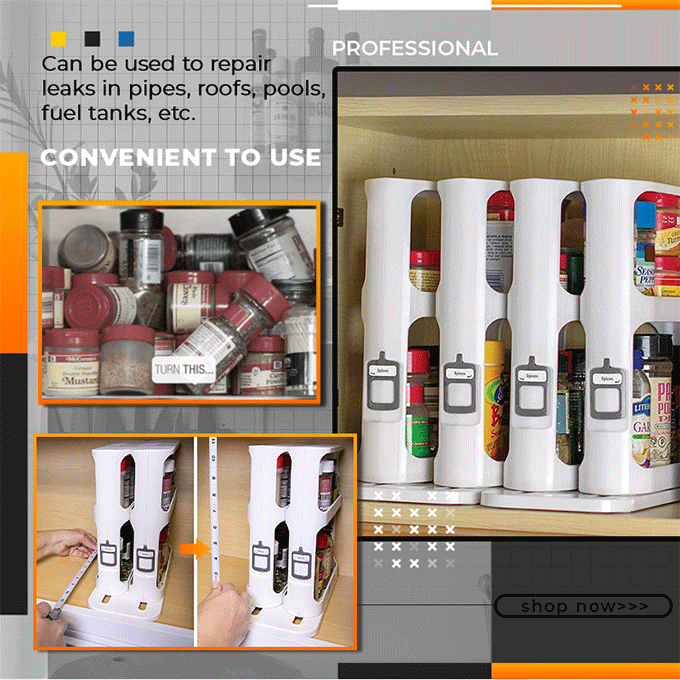 Multi-Function Swivel Storage Rack