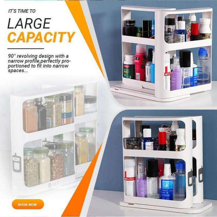 Multi-Function Swivel Storage Rack