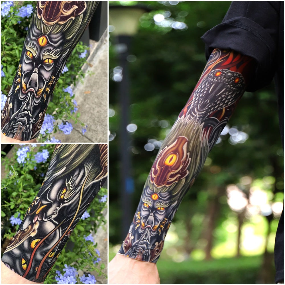 ⚜️Men's Ultra-Realistic Tattoo-Style Sun Protection Sleeves -Tattoo-Friendly