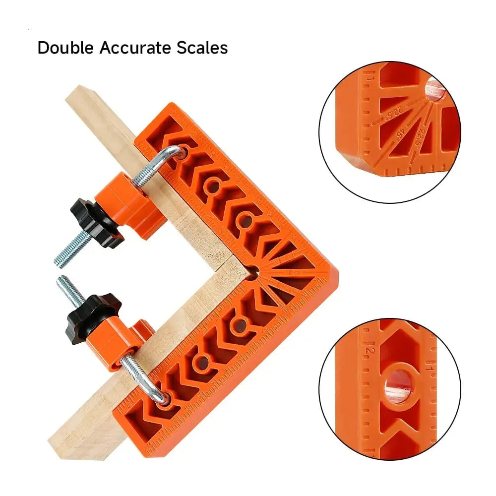 4PCS Right Angle Clamp Kit