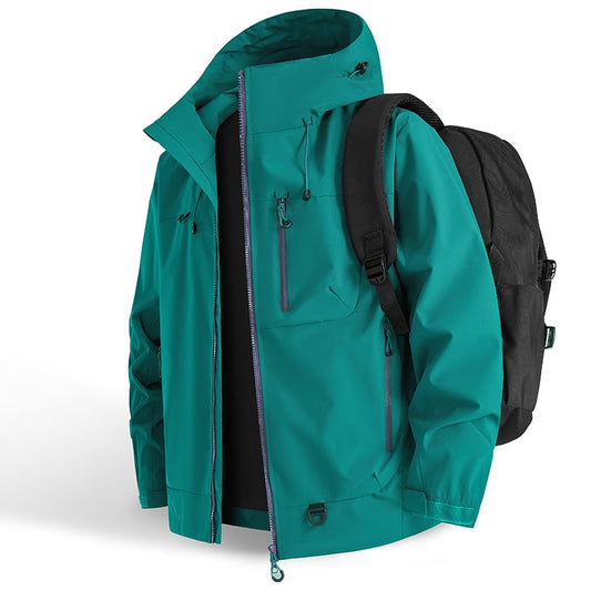 👔 Waterproof Jacket: 3D-Cut Waterproof Jacket – Fits Hiking, Commuting & Casual Outings!