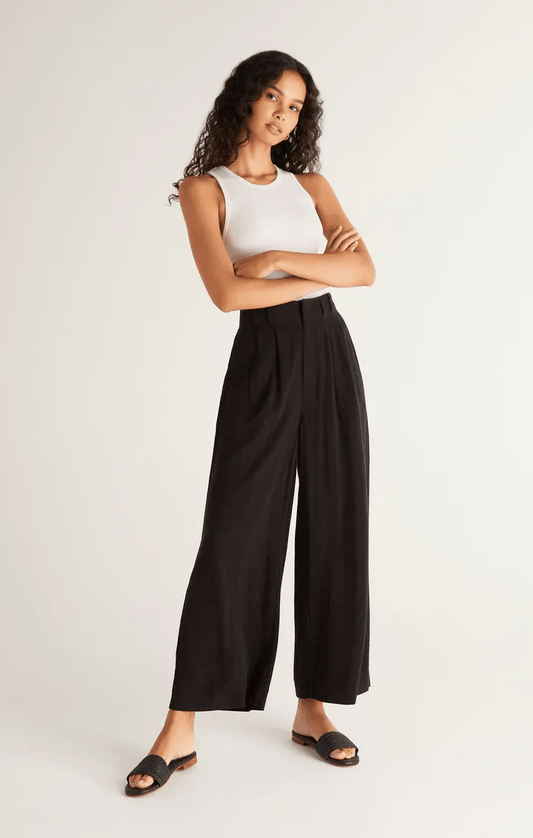 aldorian™-49% OFF🔥Women's elastic high waist casual wide leg pants (Buy 2 Free Shipping)