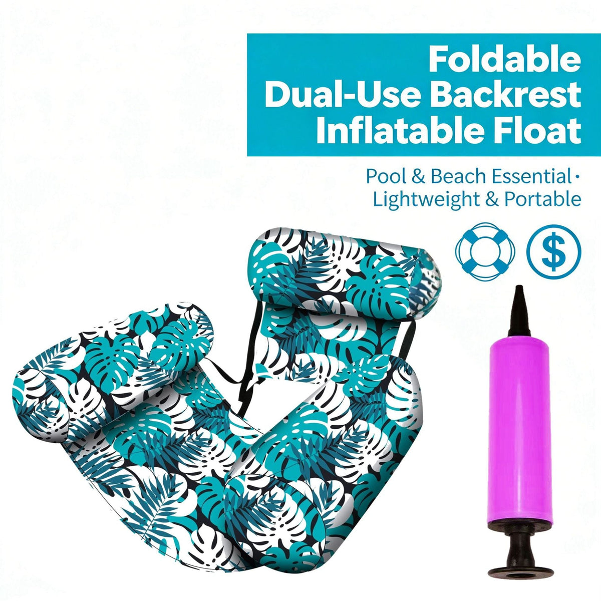 🏖️Summer Pool Essentials: Inflatable Water Lounger
