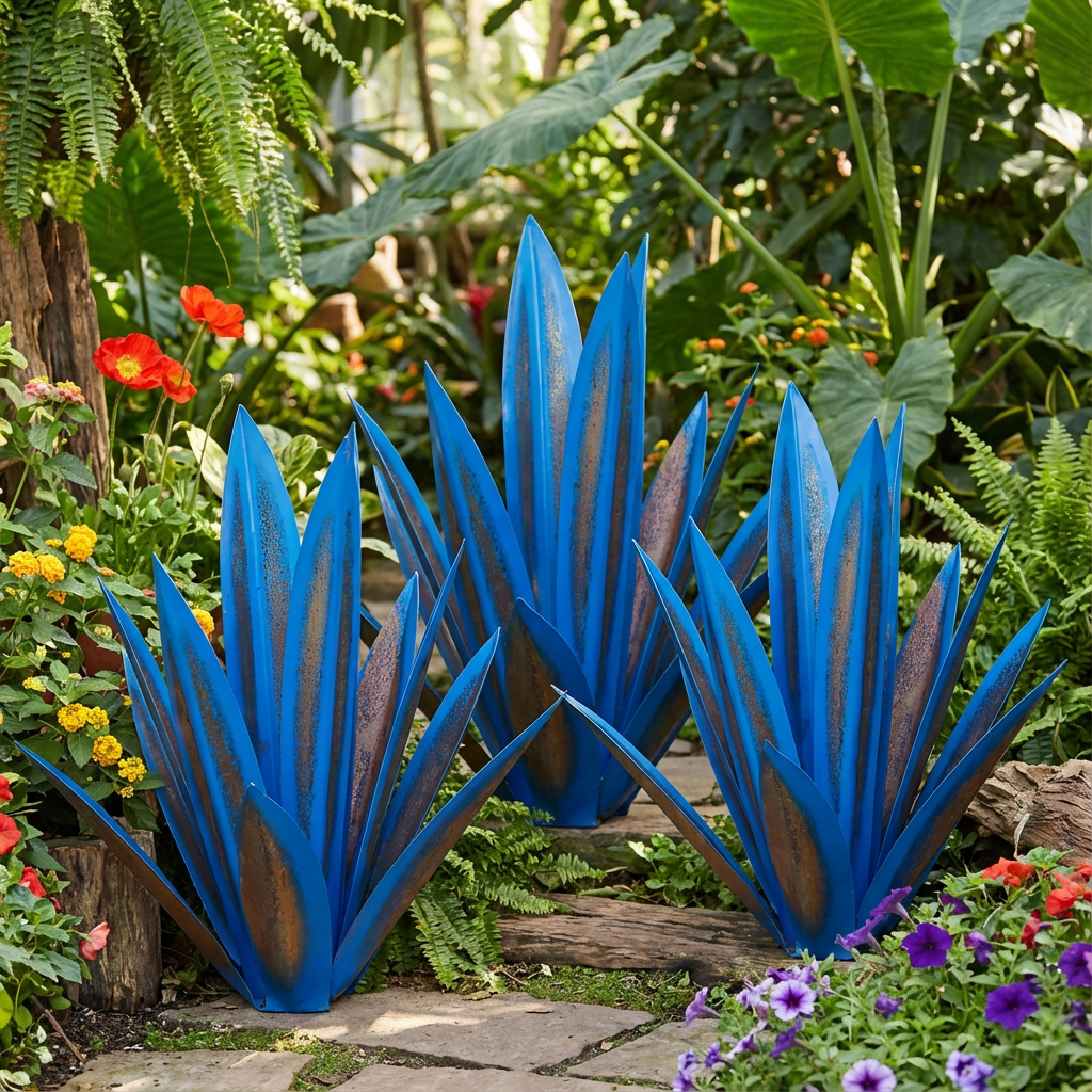 🌵Waterproof Solar Garden LED Agave Light - Garden Art That Never Fades