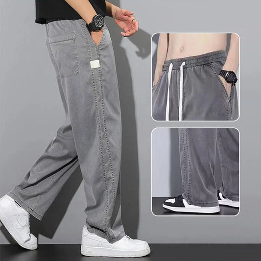 aldorian™-Men's Tencel Breathable Wide-leg All-Match Casual Pants-BUY 2 FREE SHIPPING