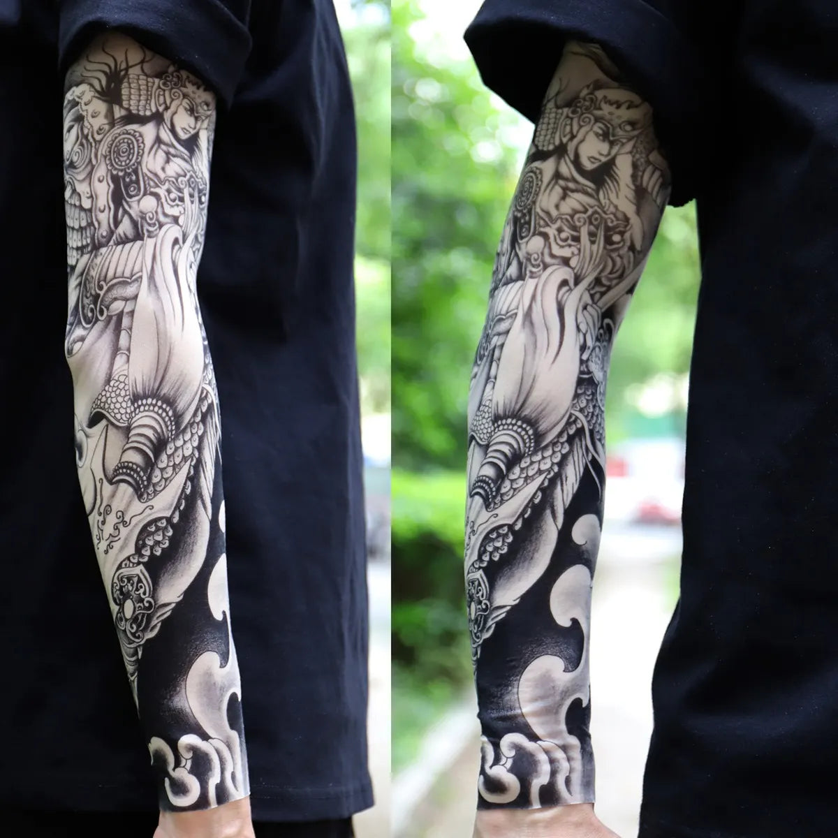 ⚜️Men's Ultra-Realistic Tattoo-Style Sun Protection Sleeves -Tattoo-Friendly