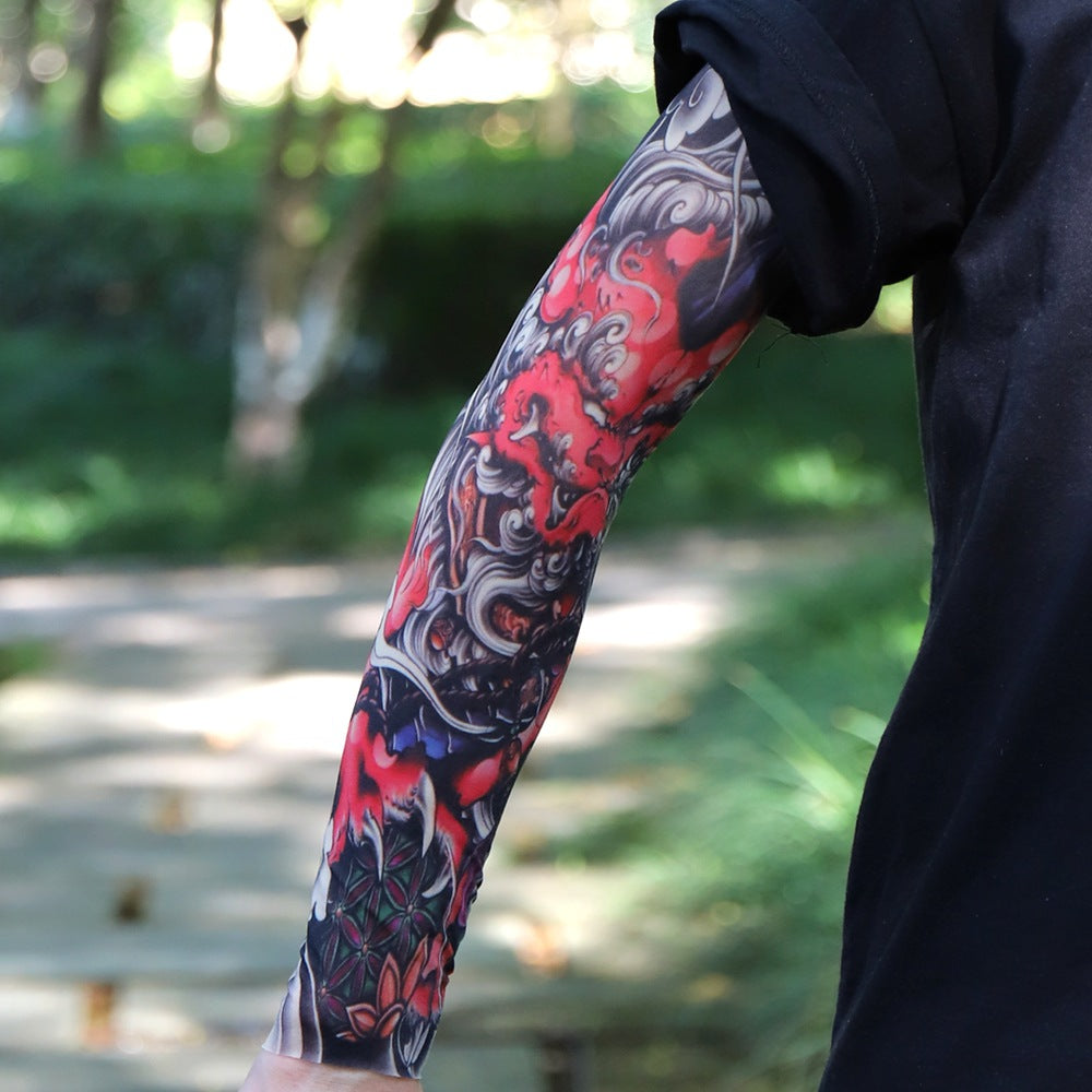 ⚜️Men's Ultra-Realistic Tattoo-Style Sun Protection Sleeves -Tattoo-Friendly
