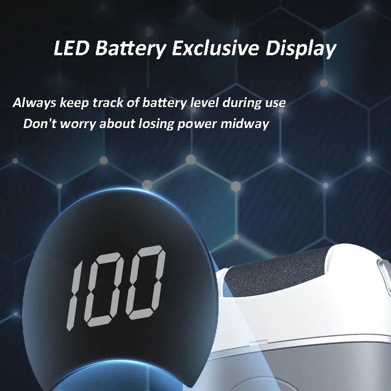 2025 New USB rechargeable foot repair and grinding device