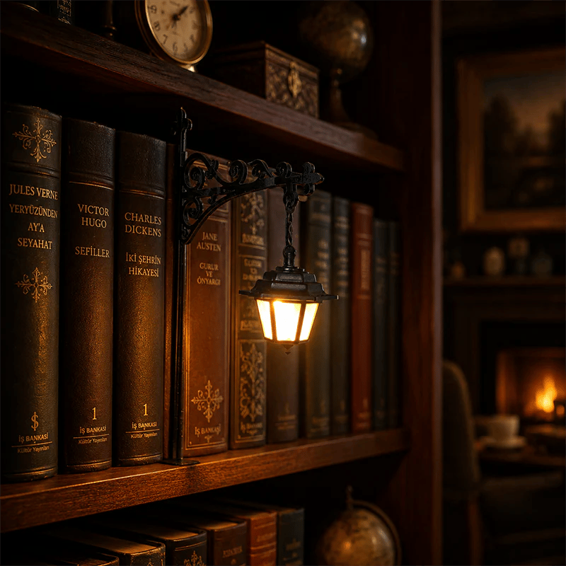 👻Ghost Bookshelf Lamp📚 Create a Comfortable Reading Corner