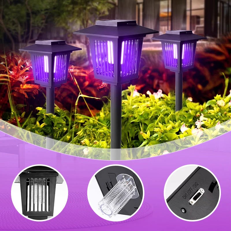 🔥Hot sale✨Solar Bug Zapper Outdoor