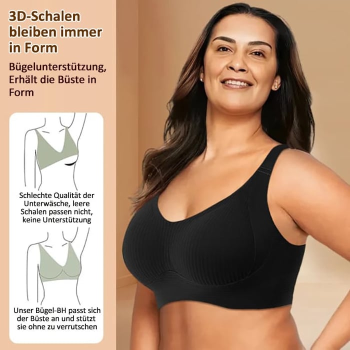 50%off-  Super firming bra | Wire-free push-up bra