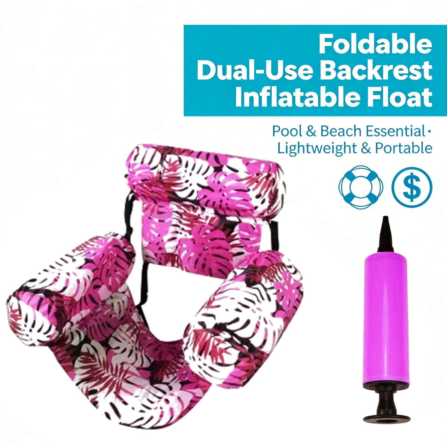 🏖️Summer Pool Essentials: Inflatable Water Lounger