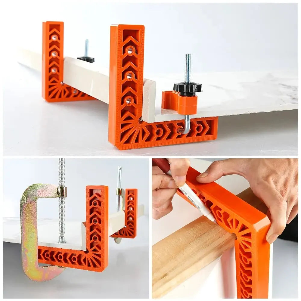 4PCS Right Angle Clamp Kit