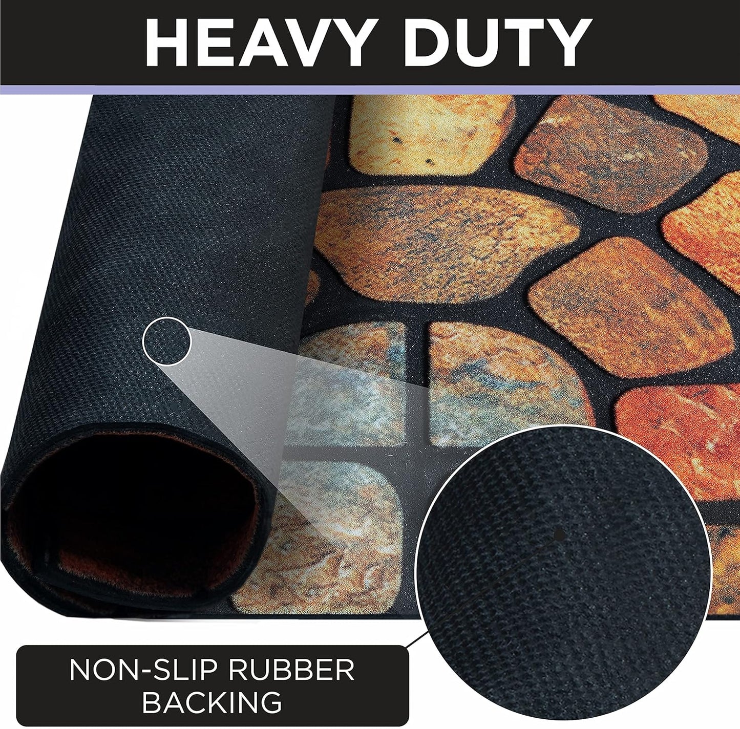 aldorian™-💖Boho Style Semicircular Door Mat - Non Slip Soft Floor Carpet